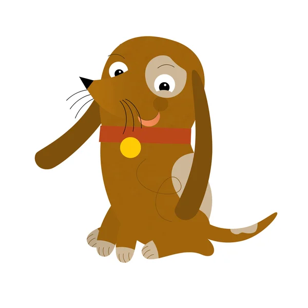 The cartoon dog — Stock Photo, Image