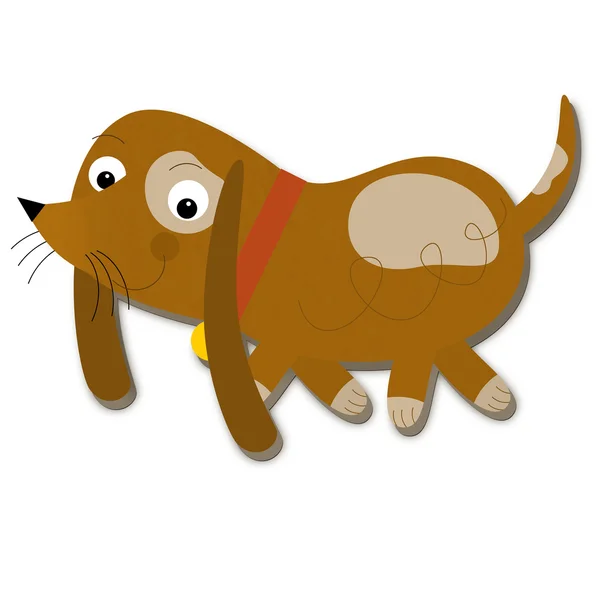 The cartoon dog — Stock Photo, Image