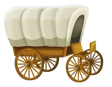 Wooden wagon