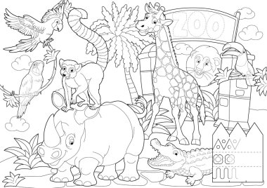 The zoo clipart