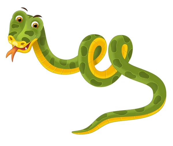 Cartoon snake — Stock Photo, Image