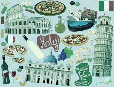 nationale elementen van rome