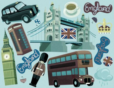 Londra Ulusal unsurları