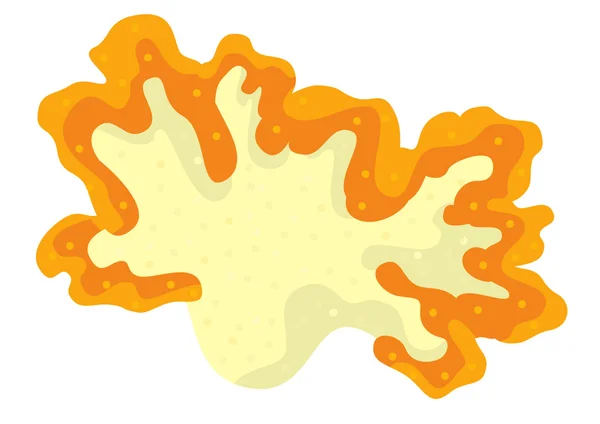 Coral galben — Fotografie, imagine de stoc