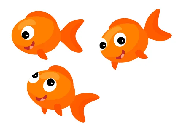 Drie goudvis — Stockfoto