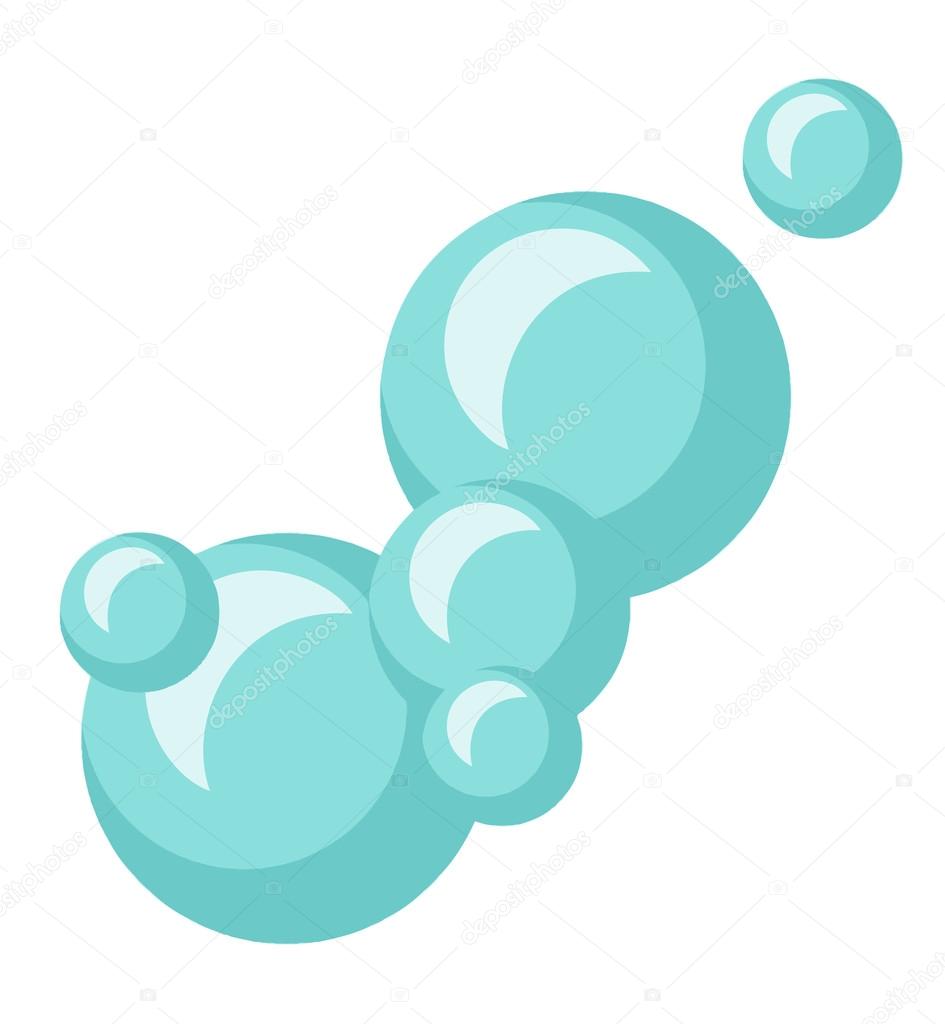 Cartoon Ocean Bubbles