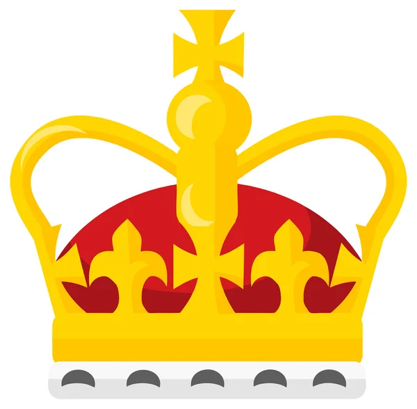 Карикатурный элемент - корона — стоковое фото