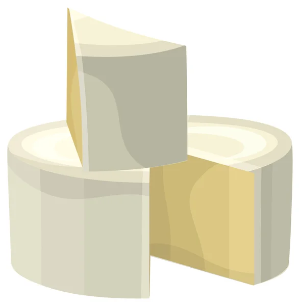 Cartoon food -  cheese — Stock Photo, Image