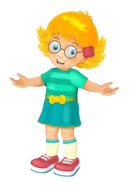 Cartoon child — Stock Photo, Image