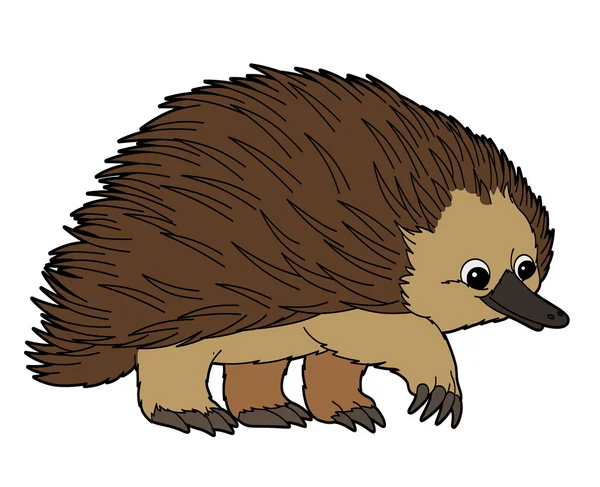 Cartoon hedgehog — Stock Photo, Image