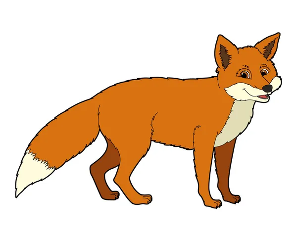 Cartoon Fox — Stockfoto