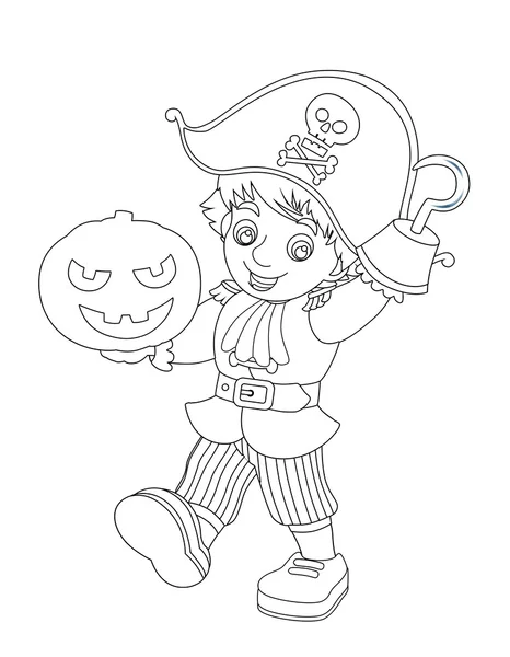 Cartoon pirat — Stock Photo, Image