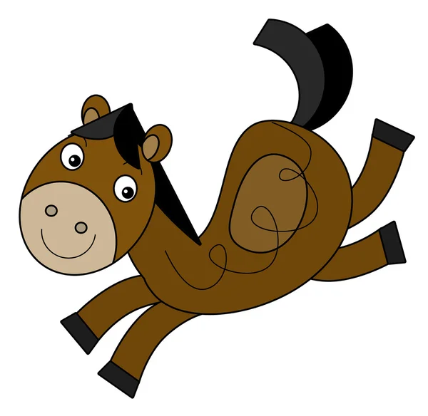 Cartoon horse — Stock Photo, Image