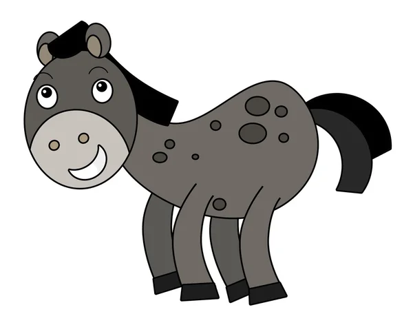 Cartoon horse — Zdjęcie stockowe