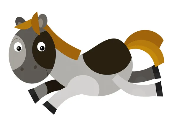 Cartoon horse — Zdjęcie stockowe