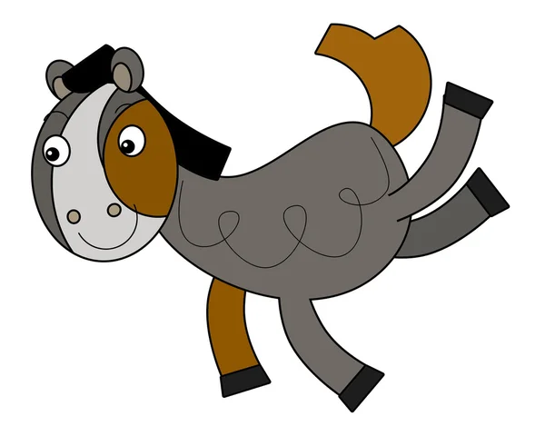 Cartoon horse — Stock Photo, Image