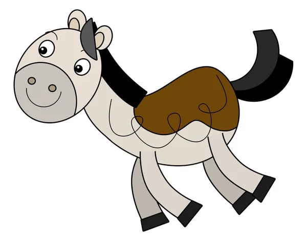 Cavalo de desenho animado — Fotografia de Stock