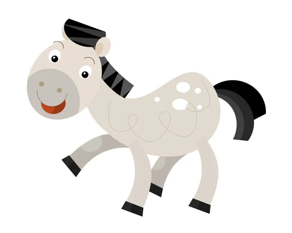 Cavalo de desenho animado — Fotografia de Stock