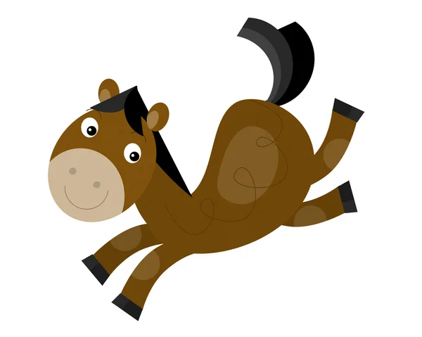 Cartoon horse — Stock Photo, Image