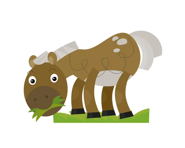 Cartoon horse — Stock Photo, Image