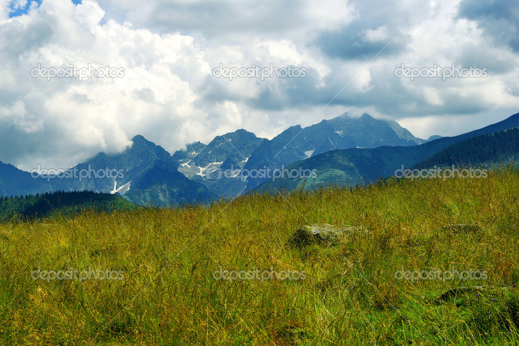 Tatra mountain in Poland