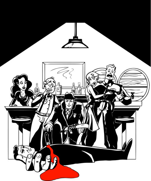 Murder Mystery at the Speakeasy