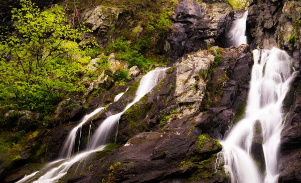 查找南方河瀑布，谢南多厄国家公园弗吉尼亚 — 图库照片