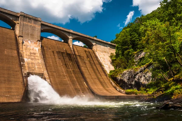 Prettyboy Dam, along the Gunpowder River in Baltimore County, Ma — Stock Photo, Image