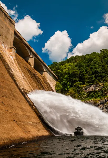 Prettyboy Dam, along Gunpowder Falls in Baltimore County, Maryl — Stock Photo, Image