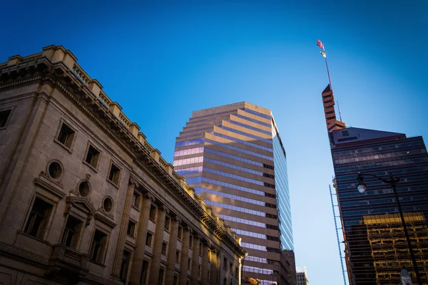 Buildings in downtown Baltimore, Maryland. — Stock Photo, Image