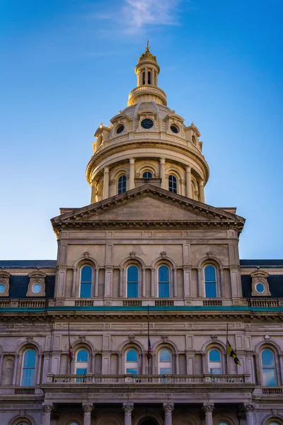 A cúpula da Câmara Municipal em Baltimore, Maryland . — Fotografia de Stock