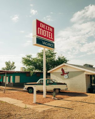 Delta Motel, 66. Cadde, Winslow, Arizona.