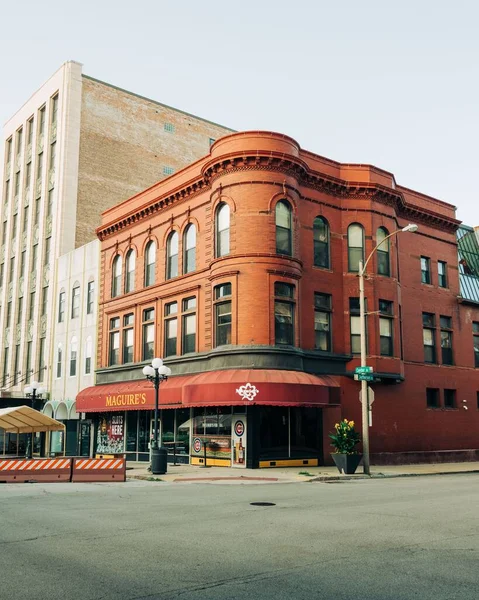 Architektura Centru Bloomington Illinois — Stock fotografie