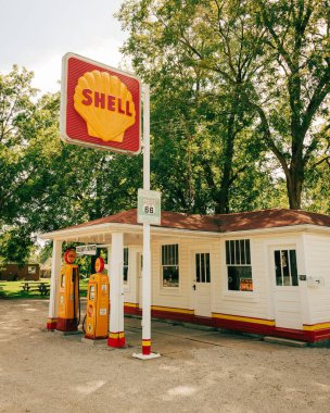 Soulsby Servis İstasyonu, Olive Dağı, Illinois 66. yolda.