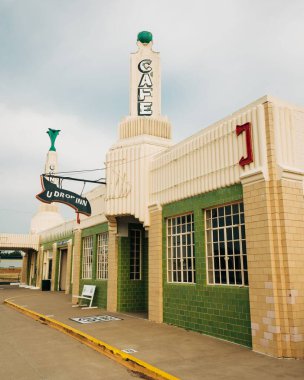 U Drop Inn, 66. Yol, Shamrock, Teksas.