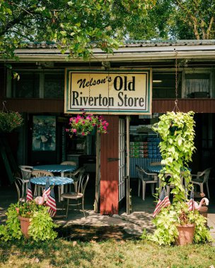 Nelsons Old Riverton Mağazası, Route 66, Riverton, Kansas.