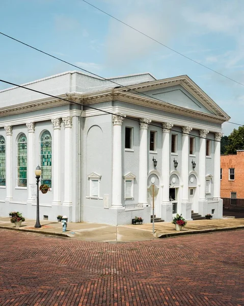 Primera Iglesia Presbiteriana Centro Hinton Virginia Occidental —  Fotos de Stock