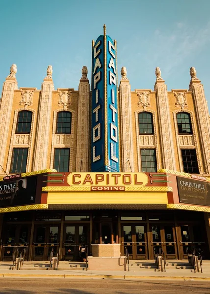 Teatro Capitol Flint Michigan — Foto de Stock