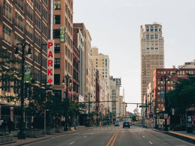 Detroit, Michigan 'da Woodward Bulvarı