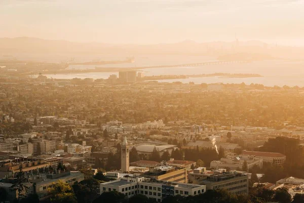 Vista Sul Tramonto Berkeley California — Foto Stock