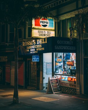 Rossis Deli, in the Castro District, San Francisco, California
