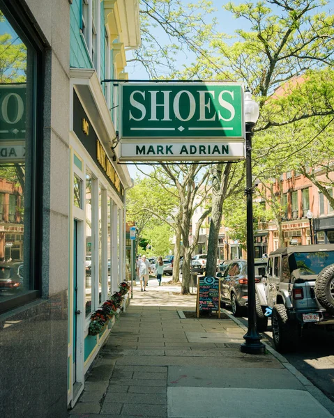 Mark Adrian Shoes Vintage Sign — Foto de Stock