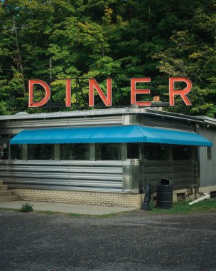 Martindale Şef Restoran Vintage tabelası, Craryville, New York