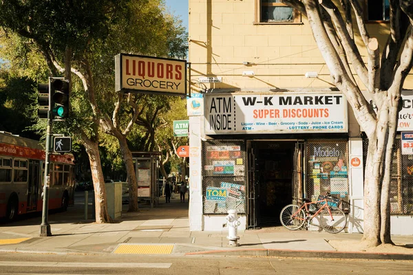 Ринковий Знак Місії Сан Франциско Штат Каліфорнія — стокове фото