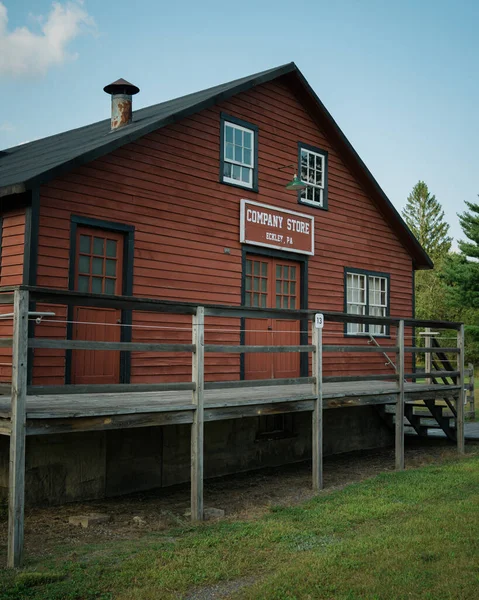 Företagsbutik Eckley Miners Village Weatherly Pennsylvania — Stockfoto