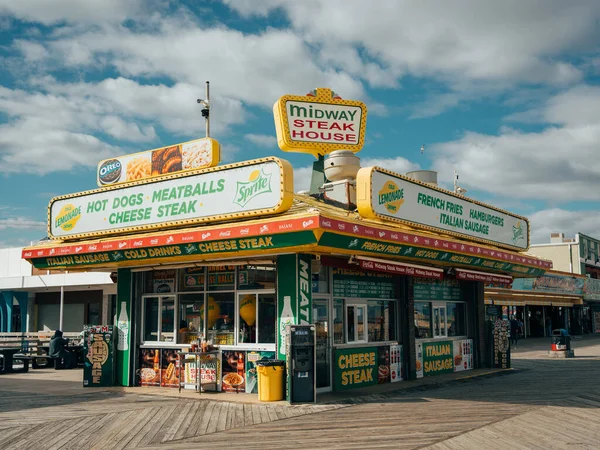 Midway Steak House Seaside Heights New Jersey — Stockfoto