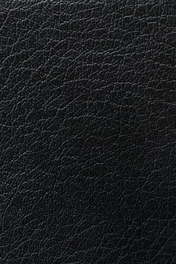 siyah deri doku arkaplanı