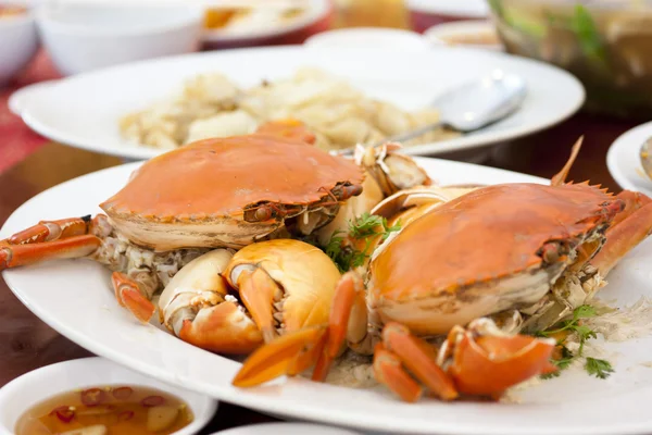 Steamed crabs — Stock Photo, Image