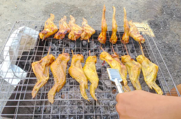 Barraca de frango grelhado — Fotografia de Stock