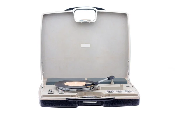 Portable turntable — Stock Photo, Image